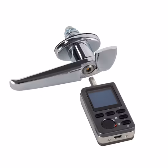 High Security Master Key System Multifunction Smart Cabinet Handle Lock for Industrial